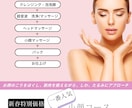 canva proで見やすい美容系チラシ作ります 「おしゃれで伝わる」チラシで、あなたの想いをかたちにします イメージ5