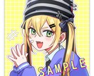 アイコンサイズのイラストを制作します 鮮やかでポップな可愛いイラストを提供します！ イメージ1