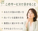 40代・50代向け相談｜強み生かし副業を見つけます 40代・50代女性向け｜何が向いているか相談したい方へ イメージ8