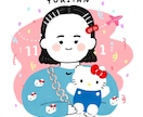 優しい雰囲気の似顔絵イラストかきます お好きなモチーフ•ペットと一緒に イメージ7