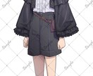 立ち絵(Vtuber/TRPG等)を制作いたします 商用利用も可能な全身立ち絵！差分、パーツ分けも対応可！ イメージ4