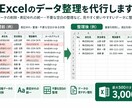Excelの重複・表記ゆれを丁寧に整理します 名簿や商品リストを500行まで正確に整理します イメージ2