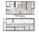 手描きの平面図、間取り図作成します やわらかいタッチで唯一無二の間取り図描きます イメージ1