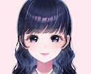 魅力的な女の子のSNSアイコンを描きます 商用OK！ヘッダー・配信サムネイル等にも！ イメージ6