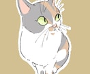 あなたのペットをイラストにします 可愛いうちの子、ポップで可愛いイラストにしたいという方へ イメージ1