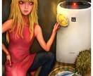 SNSアイコンなど厚塗りイラスト作成します ギャグ的なものホラーやグロも可能です要望のイラスト制作します イメージ1