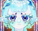 SNSアイコン制作⚪用途にあったイラストお描きます はっきりした可愛い、かっこいいイラスト描きます！ イメージ4