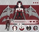 高品質女性Vtuberデビューモデル一括制作します 企業並！8つ表情！6.5万円で一括！著作権譲渡！修正無制限 イメージ6