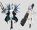商用可　TRPG・自作ゲームの立ち絵を描きます TRPGや自作ゲーム等に！まずは気軽にご相談ください☆ イメージ3