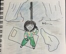 オーダーメイド絵本をお描きします お子様の思い出、大切な人との出来事を心温まる絵本に。 イメージ4