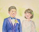 日常の一コマから思い出に残る似顔絵を手描きします プレゼントや記念に/鉛筆画・色鉛筆画・水彩画選べます イメージ5