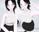 画像一枚からOK！3Dモデル作ります Vtuber/VRChat向け！アバター作ります！ イメージ2