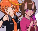 イラスト作成致します 可愛いものも！暗いものも！動画にも！ イメージ2