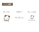 手描きのほっこり単色ロゴを作ります ハンドメイド作家さんなど個人で活動される方をロゴで応援します イメージ5