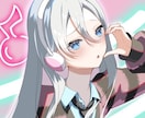 SNS用アイコン･1枚絵などなんでも描きます 最大限の可愛さでイラストを見る前後で感情を1段階上へ。 イメージ2