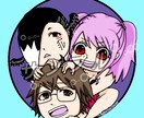 デフォルメSNSアイコン作成します デフォルメアイコンでSNSをかわいくしましょ♪ イメージ3