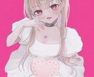 映えるかわいい一枚絵、イラストお描きします 歌ってみたや動画用サムネイル、MV用、夢絵、個人観賞用など！ イメージ7
