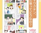 シンプルで分かりやすい漫画描きます 柔らかくて優しいイラストで、楽しく伝わる漫画に！ イメージ7