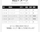 EC商品登録用のデータ・商品説明文を作成します お手元の商品表から登録用CSVと確認用Excelを作成 イメージ3