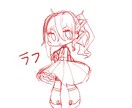 ゆるくてかわいいミニキャラアイコン制作します 周囲に散りばめるモチーフもお好きに選べます！ イメージ2