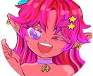 アイコンイラスト作成いたします ラフ、修正無制限のプランです！ イメージ2