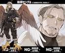 高品質なキャラクターデザイン・立ち絵を制作します どんなキャラ属性にも対応！大手7年のプロが本気で描きます！ イメージ4