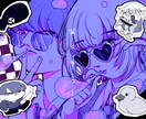 厚塗りのイラスト作成いたします アニメ塗りとは一味ちがう重厚感のあるイラストを描きます！ イメージ7