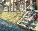 幻想的な一枚絵を描きます 背景あり、キャラクターのみ、どちらも可能です イメージ5