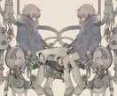 デフォルメされたメカと人を描きます 挿絵やアイコン等イラストが必要な方向けです イメージ2