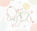 お写真からお顔のないゆるイラスト！お作りします 画質問わず！思い出のお写真をイラストにします♪ イメージ2