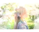 かわいい・透明感のあるイラストを丁寧に形にします 透き通るような星空や青空、女性を主に描いています。 イメージ3