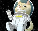 ペットのポップでかわいいイラストお描きします 動物をキャラクター化いたします^^ イメージ5