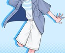 TRPG立ち絵、ゲーム立ち絵描きます ご希望の姿を形に形にするためのお手伝いをさせて頂きます！ イメージ4