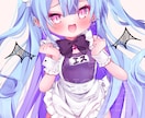 商用利用OK！きらきらかわいい萌えイラスト描きます 一枚絵、アイコン、立ち絵、動画用イラストなど イメージ2