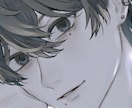 先着2件！商用利用込◎一枚絵やアイコンを作成します ダーク・不穏・ホラー・病み系など少し暗めのテイスト◎ イメージ1