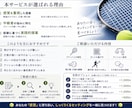 テニスの飛び・操作性を診断します 中級者向け感覚重視でもご提案。 イメージ2