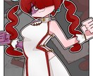 一枚絵/キャラクターデザイン等承ります キャッチーなイラストをご所望のあなたに！ イメージ1