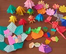 折り紙で季節をイメージした飾りを作ります ☆お部屋や玄関、職場などに楽しく賑やかに飾り付け☆ イメージ1