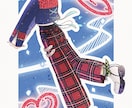 キラキラでかわいいイラスト描きます 手描き感の強いシンプルキュートな雰囲気がお好きな方に♡⟡.· イメージ9
