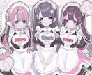 現役萌オタクがかわいい1枚イラスト描きます Vtuber、アイドルや可愛い女の子を描くのが得意です♩ イメージ1