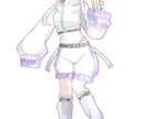 SNS◎歌ってみたや立ち絵のイラストを描きます 1つ1つ心を込めて大切に描かせていただきます イメージ4