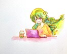 シンプルでやさしいタッチのイラストを描きます シンプルでかわいいイラストを最短日２でお描きします イメージ2