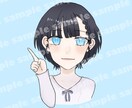 SNS用アイコンを描きます SNS用アイコンに使える1枚絵をお描きします イメージ7