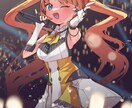 イラスト描きます 1枚絵、アイコン、サムネイル等々女の子キャラならなんでも イメージ3