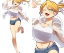 先着料金固定！商用〇目を引くイラスト描きます 実績作りのため一律3000円でお描きします！ イメージ5
