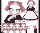 商用利用可！かっこかわいい♡イラストを描きます vtuberや活動者様におすすめ！動画で使える立ち絵イラスト イメージ7