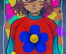 商用利用可能な絵描きます アナログテイストで暗めな色彩が得意です！ イメージ3