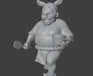 初心者大歓迎！3D造形用のデータ製作承ります 簡単なラフ画から3Dプリンター用のモデルデータを製作します。 イメージ3