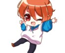 商用利用可！可愛いイラスト描いちゃいます SDキャラ・デフォルメキャラ・立ち絵 イメージ3