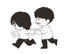 似顔絵1枚最短で即日納品します 似顔絵イラスト、SNSアイコンなどご相談下さい！ イメージ5